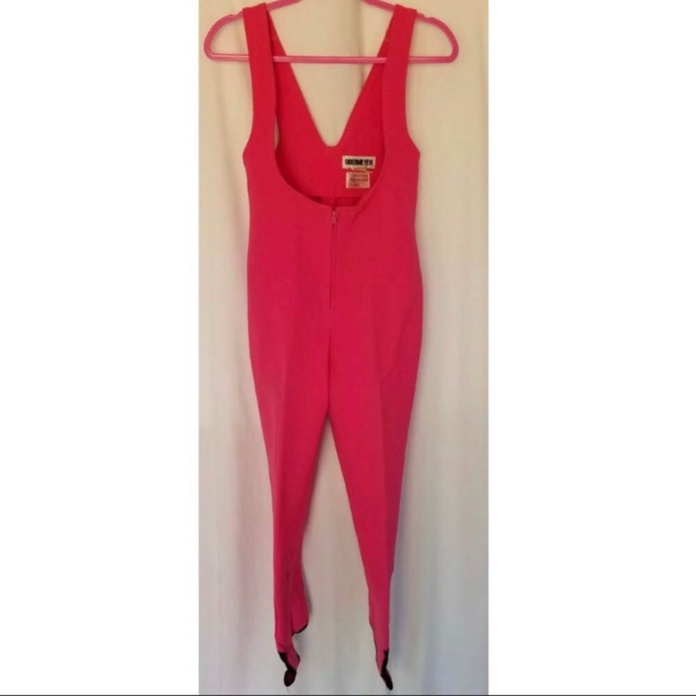 Obermyer Women’s Vintage Ski Suit/ Pants Hot Pink